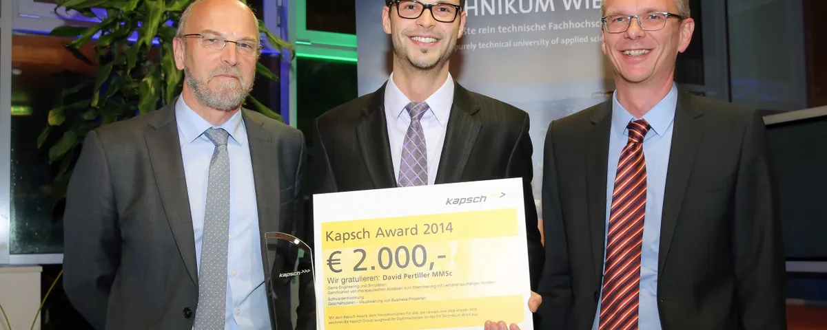 Kapsch Award David Pertiller